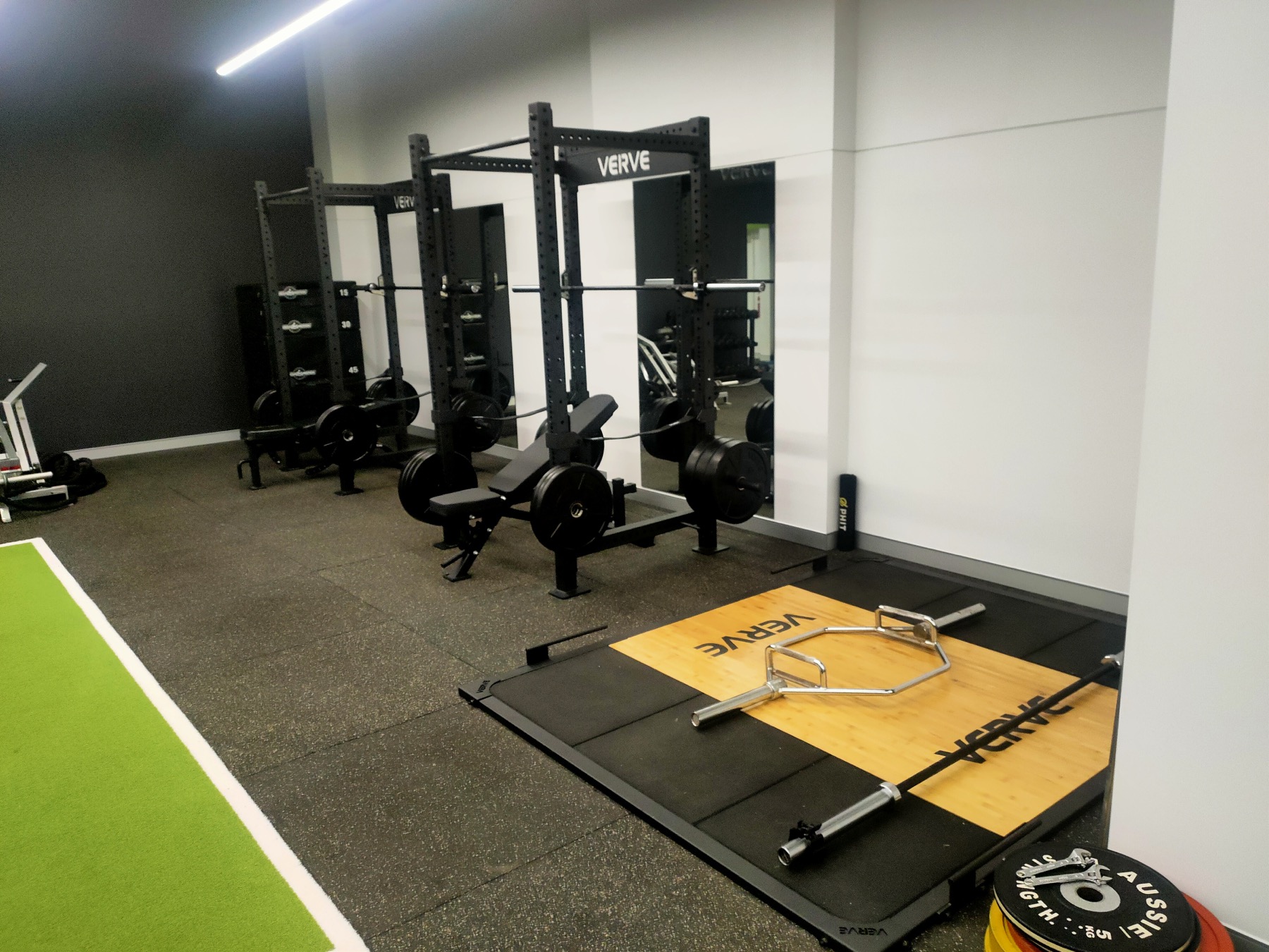 Strength and fitness equipment inside Thornleigh Squash and Fitness